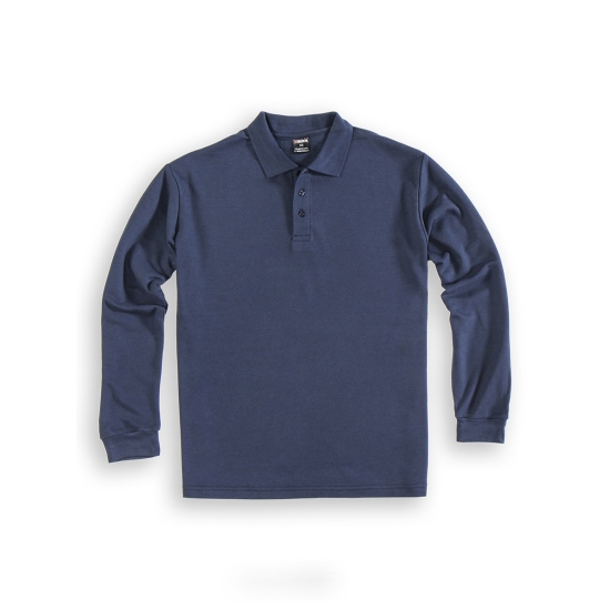 Remera polo manga larga