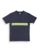 Remera básica manga corta con reflectivo