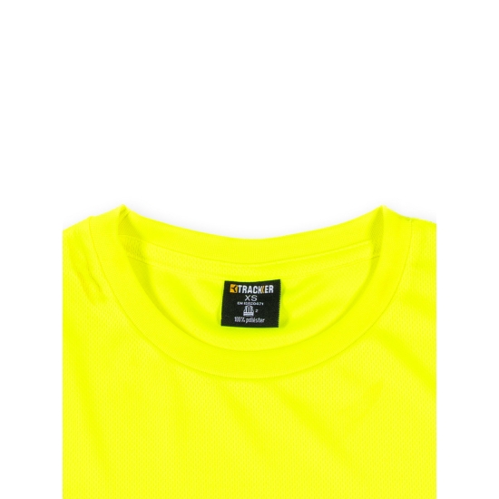 Remera alta visbilidad manga larga 100% Poliéster