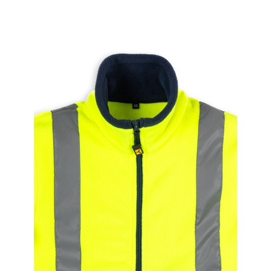 Campera polar alta visibilidad (EN ISO 20471 Clase 2)