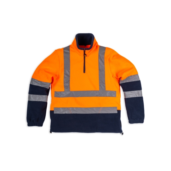 Buzo polar alta visibilidad (EN ISO 20471 Clase 2)