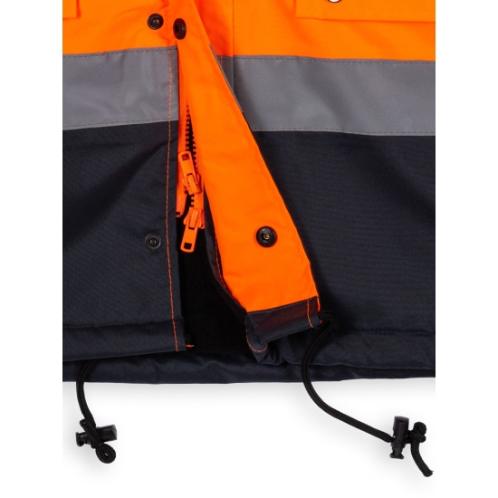 Campera alta visibilidad combinada (EN ISO 0471 Clase 3)