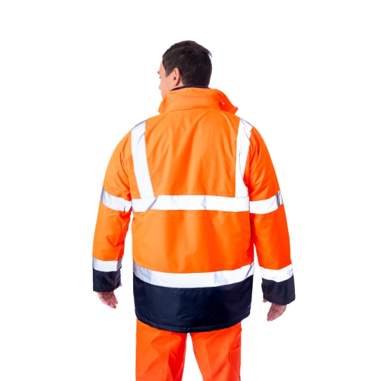 Campera alta visibilidad combinada (EN ISO 0471 Clase 3)