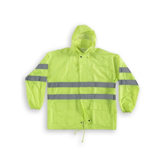 Equipo de lluvia alta visibilidad c/reflectivo